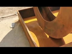 Fitur Air Baja Corten Listrik yang Dapat Dikustomisasi Untuk Desain Arsitektur