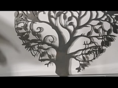 2mm Corten Abstrak Ornamen Taman Seni Logam Ornamen Tahan Karat