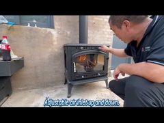 Kompor batubara besi cor kuno khusus dirancang kompor kayu besi cor