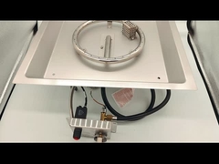 Burner Gas Firepit Outdoor yang dapat disesuaikan